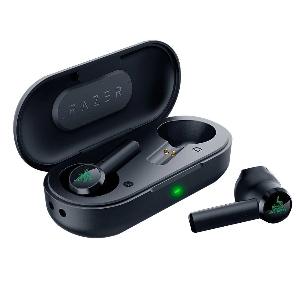 Coupon π― Razer π¨ Hammerhead Bluetooth 5.0 TWS Earphones 16 Standby Time IPX4 60ms Latency Connection - Black β¨ - Image 3