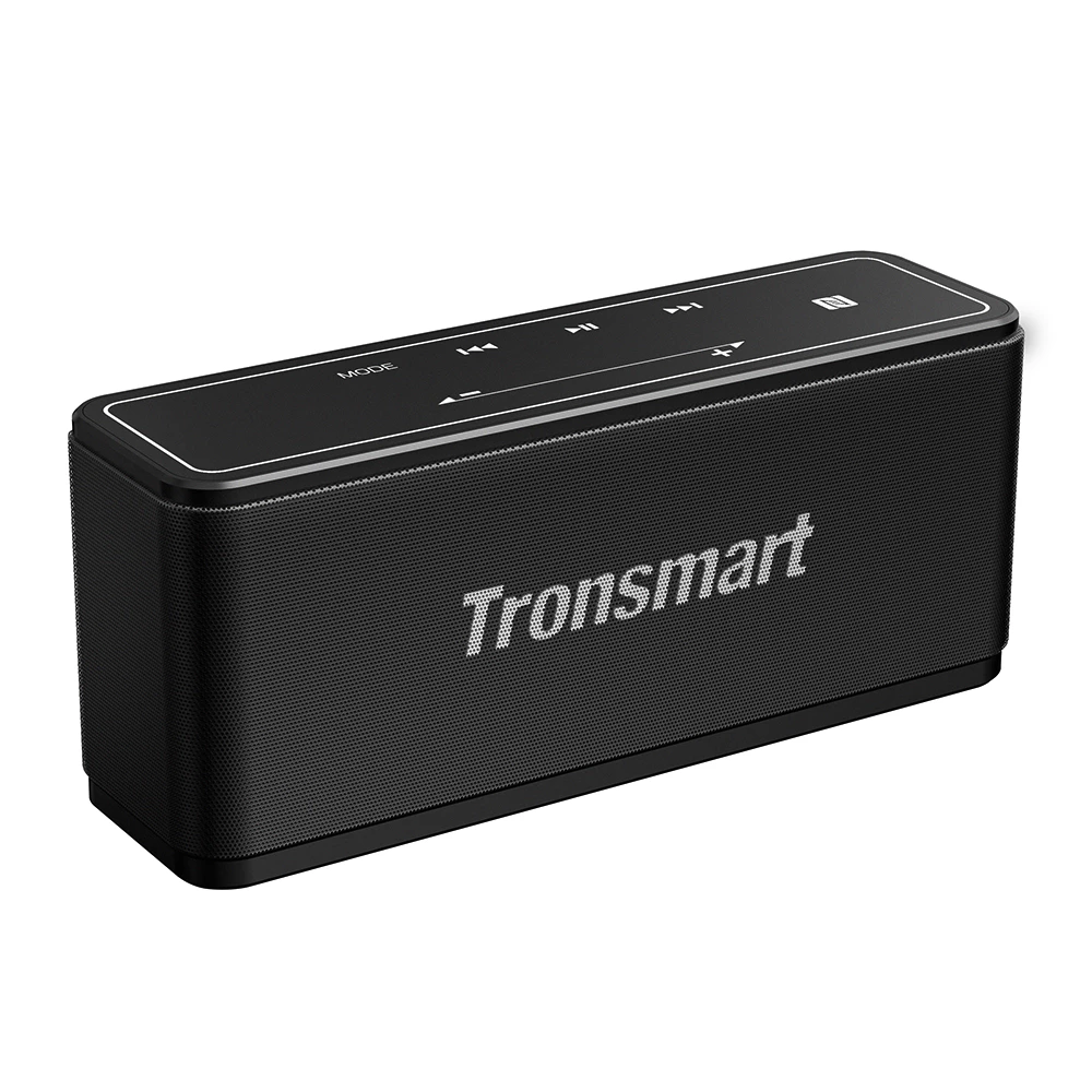 Discount 😀 Tronsmart Element Mega SoundPulse™ Bluetooth 5.0 Speaker with Powerful 40W Max Output 3D Digital Sound TWS Intuitive Touch Control - Black 😉