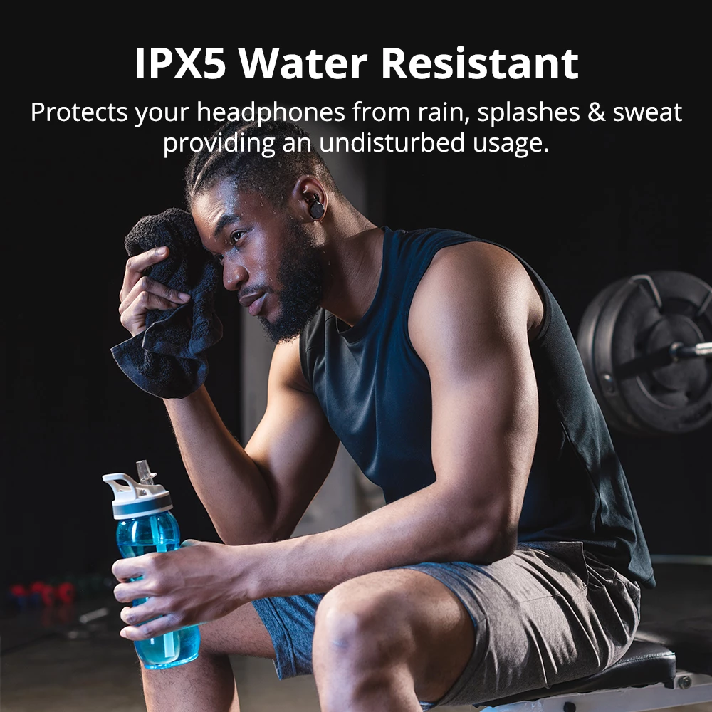 Cheapest π Tronsmart Encore Spunky Buds Bluetooth 5.0 TWS Earbuds 12 Hours Playtime Siri Google Assistant IPX5 Water Resistant- Black β - Image 4