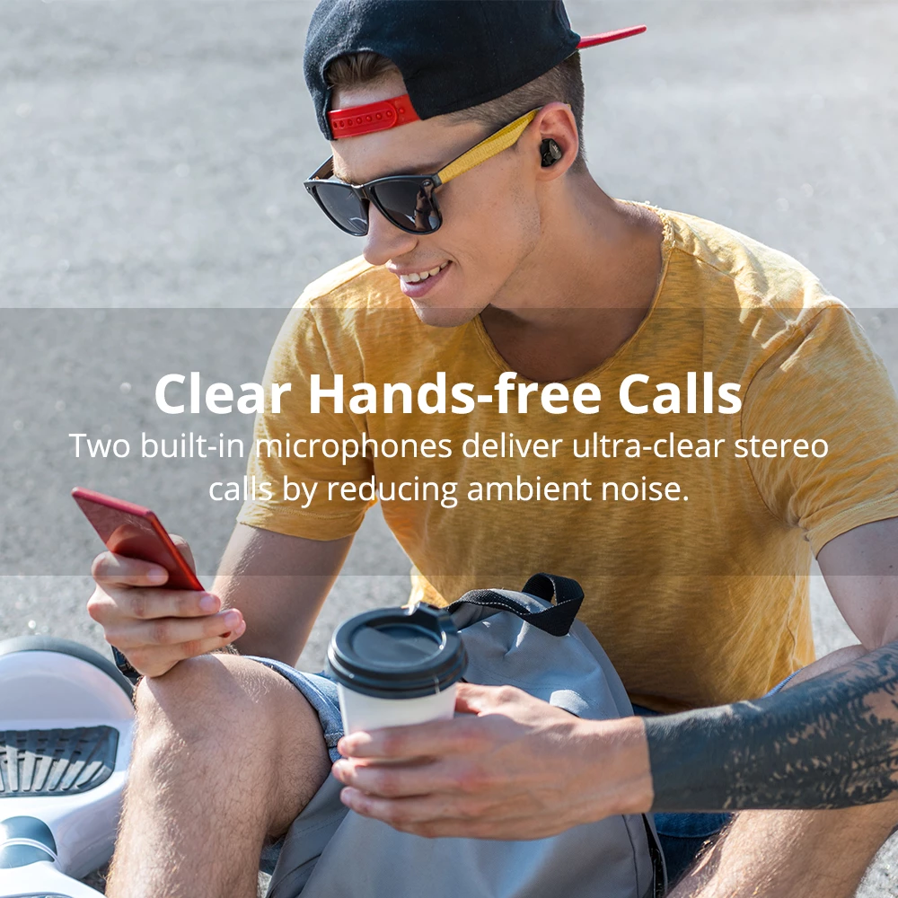 Best deal π Tronsmart Spunky Pro Bluetooth 5.0 TWS Earbuds Wireless Charging IPX5 Water Resistant π₯ - Image 3