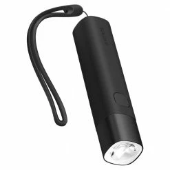 Best Sale 🛒 Xiaomi SOLOVE X3 Portable Flashlight Mobile Power Bank - Black 🧨
