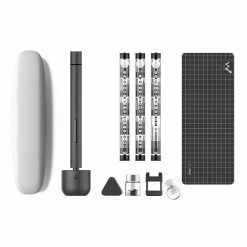 Cheapest 🥰 Xiaomi Wowstick 1F + Electric Screwdriver Bits Toolkit for Reparing Phone Toy Laptop Digital Product - Gray 🛒