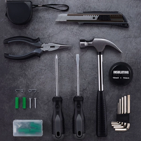 Deals β JIUXUN TOOLS 60 in 1 Household Toolkit Repair Tool with Nail π¨ Hammer Movable π§ Wrench Wire Cutter Phillips Screwdriver by Xiaomi Youpin β¨ - Image 2